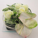 Bloemstuk wit